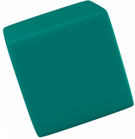 Green cube